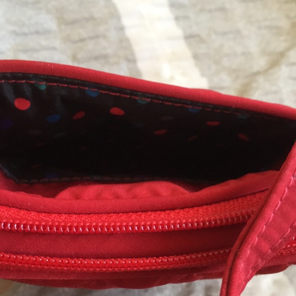 ๐ฅ VERA BRADLEY Crossbody bag/mini hipster, tango red - Picture 5 of 8